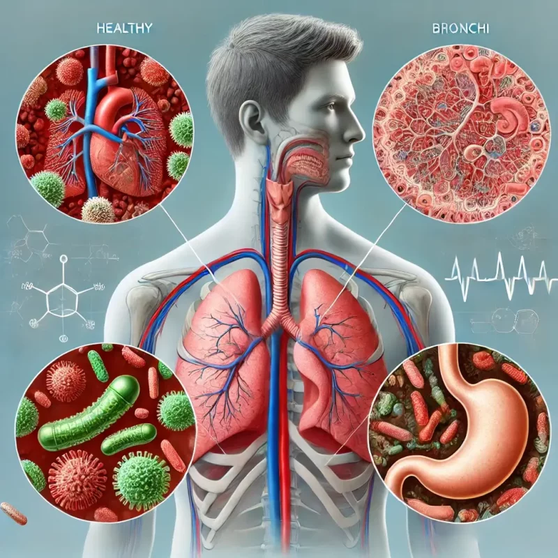 Illustration du système respiratoire